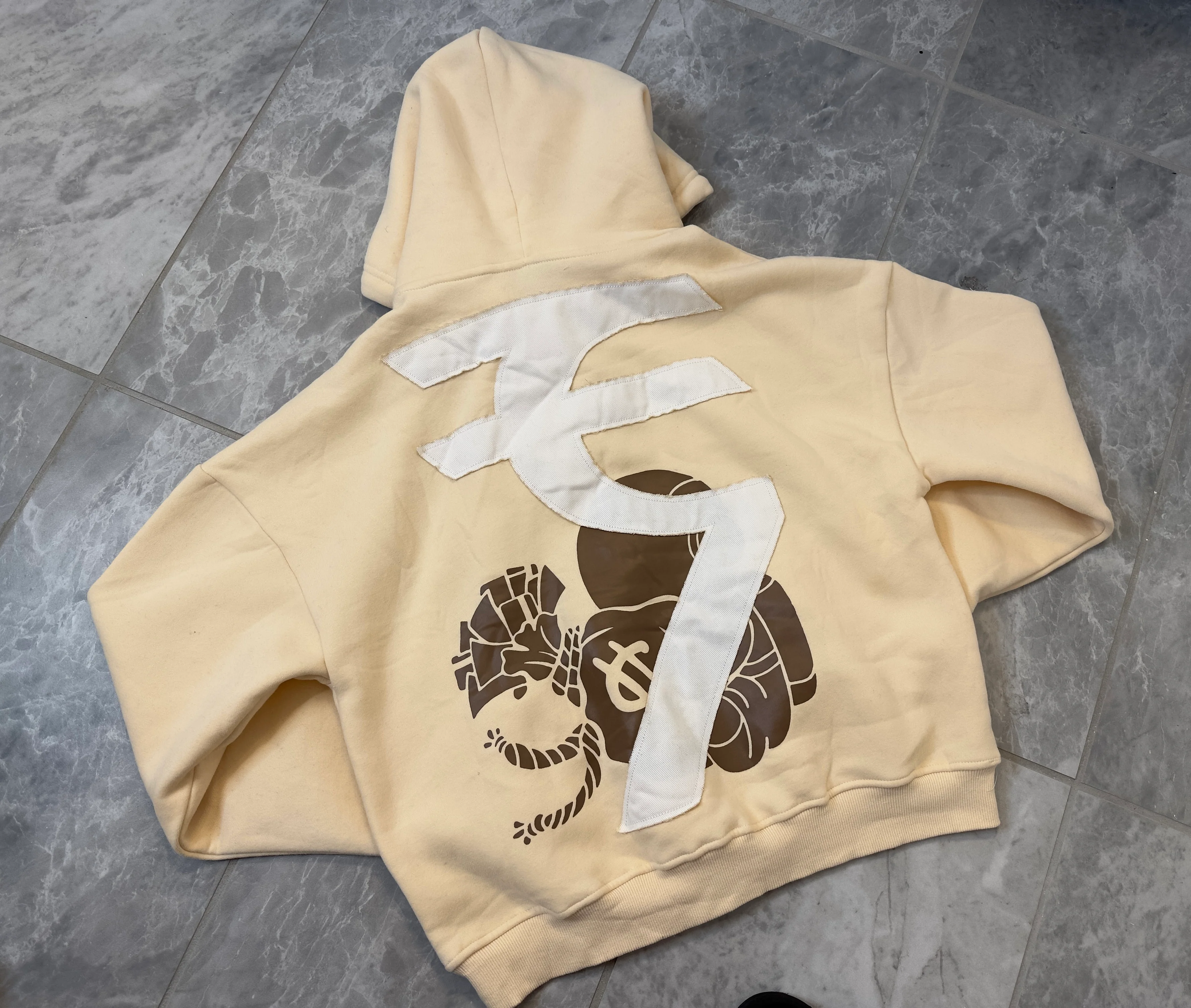 Cream Certified Swiper Hoodie - Image 6