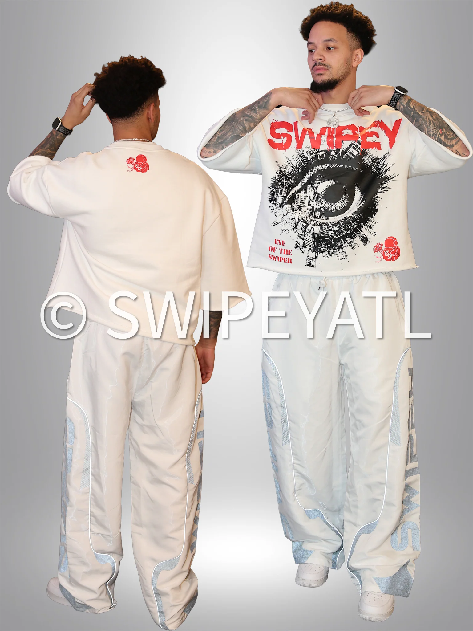 White Eye OTS Cropped Tee - Image 3