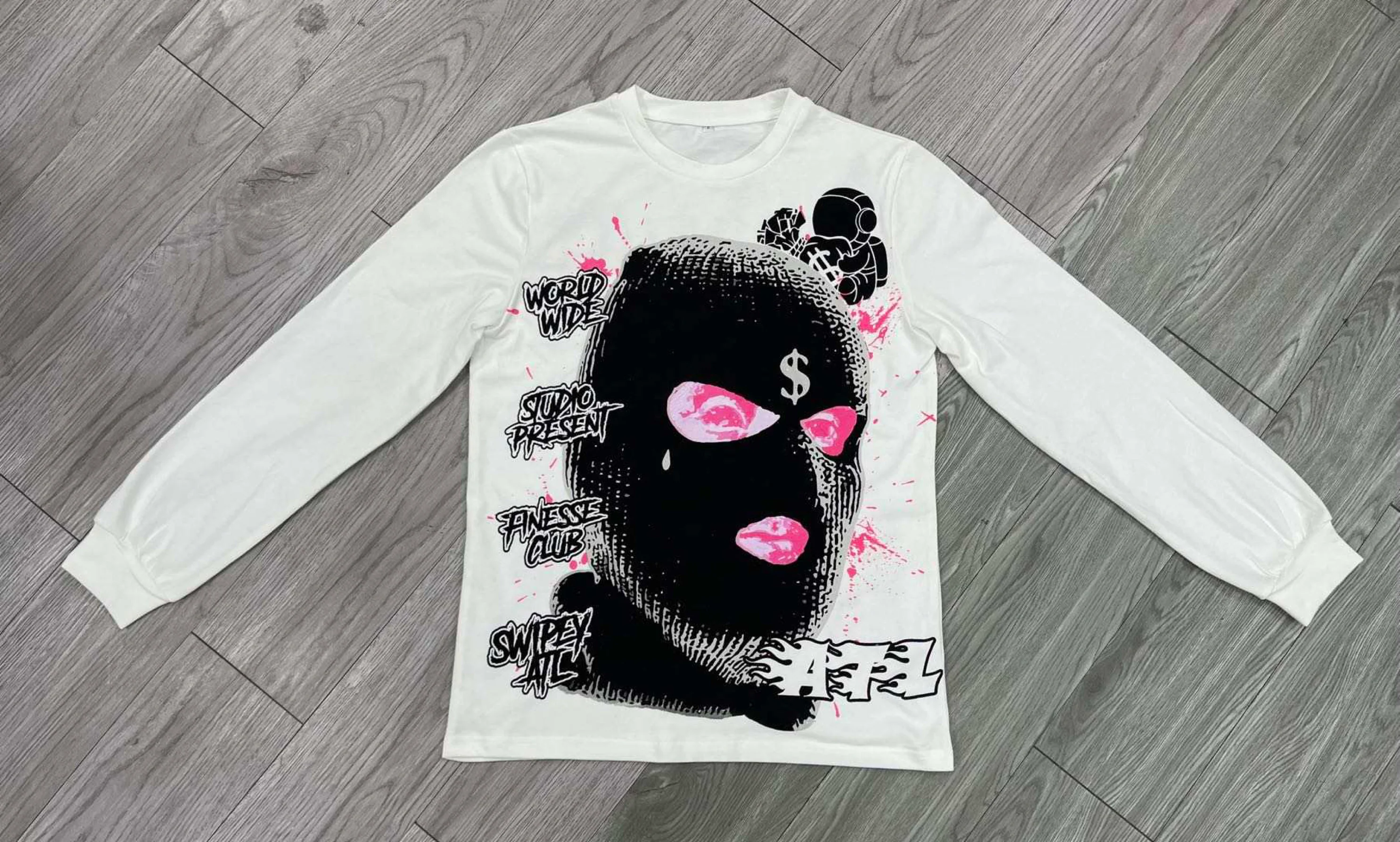 Oversized POMB Long Sleeve Tee - Image 4