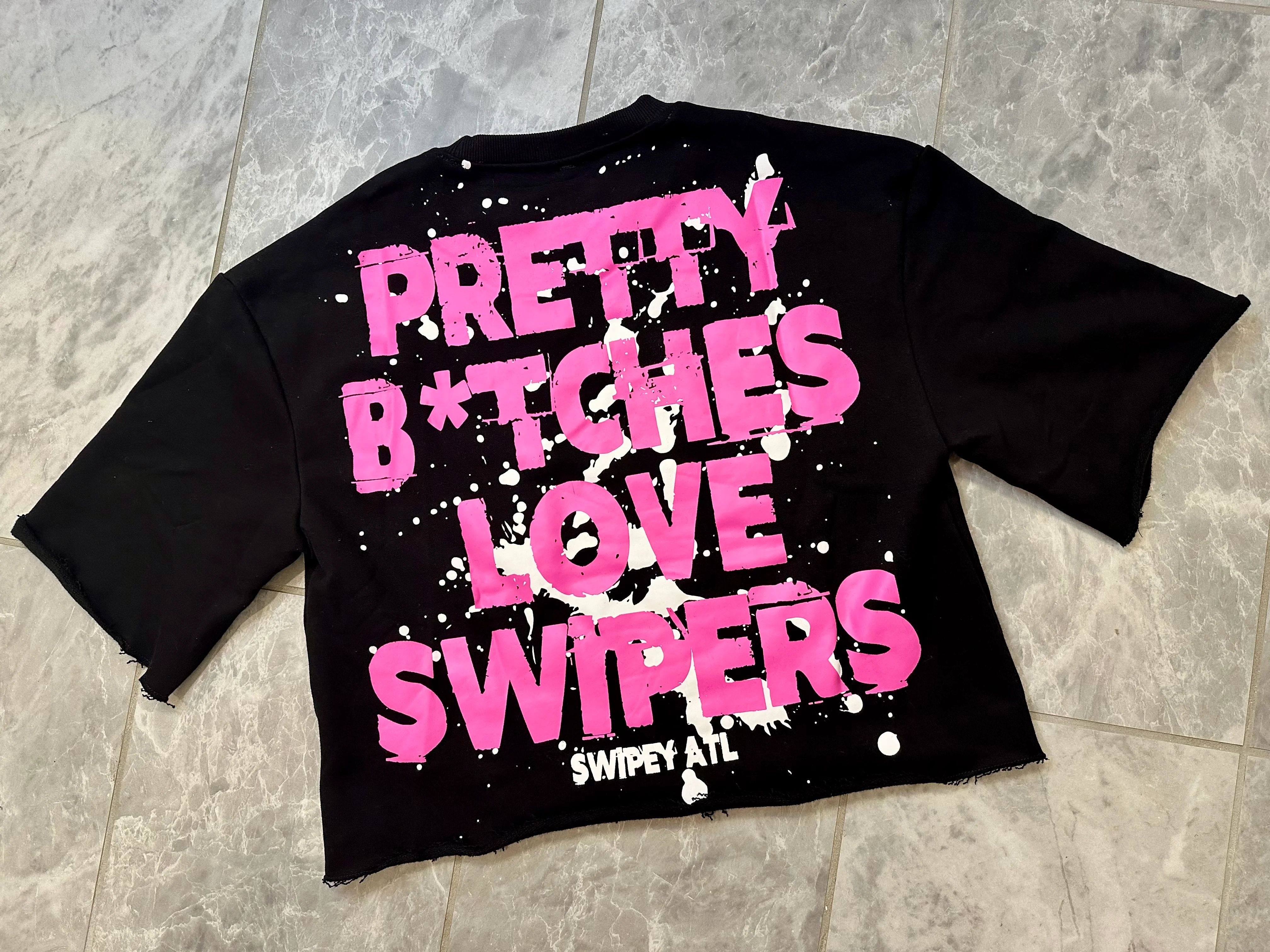 Pink PBLS Cropped Tee - Image 10