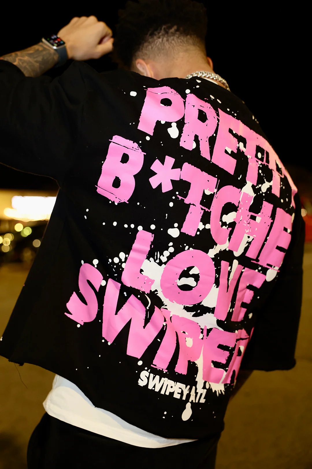 Pink PBLS Cropped Tee - Image 5