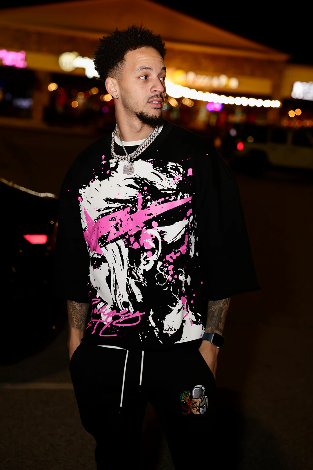 Pink PBLS Cropped Tee - Image 6