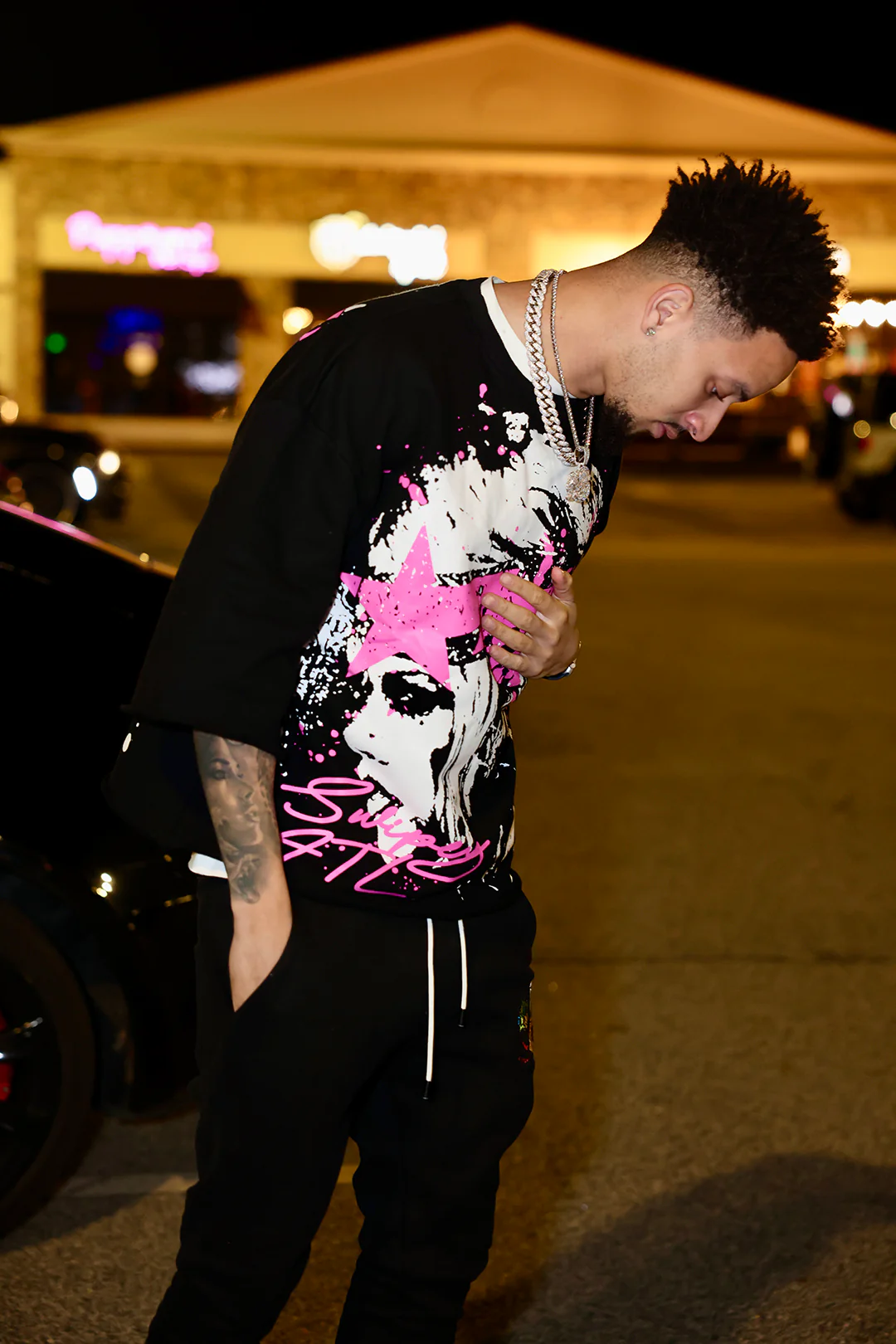 Pink PBLS Cropped Tee - Image 8