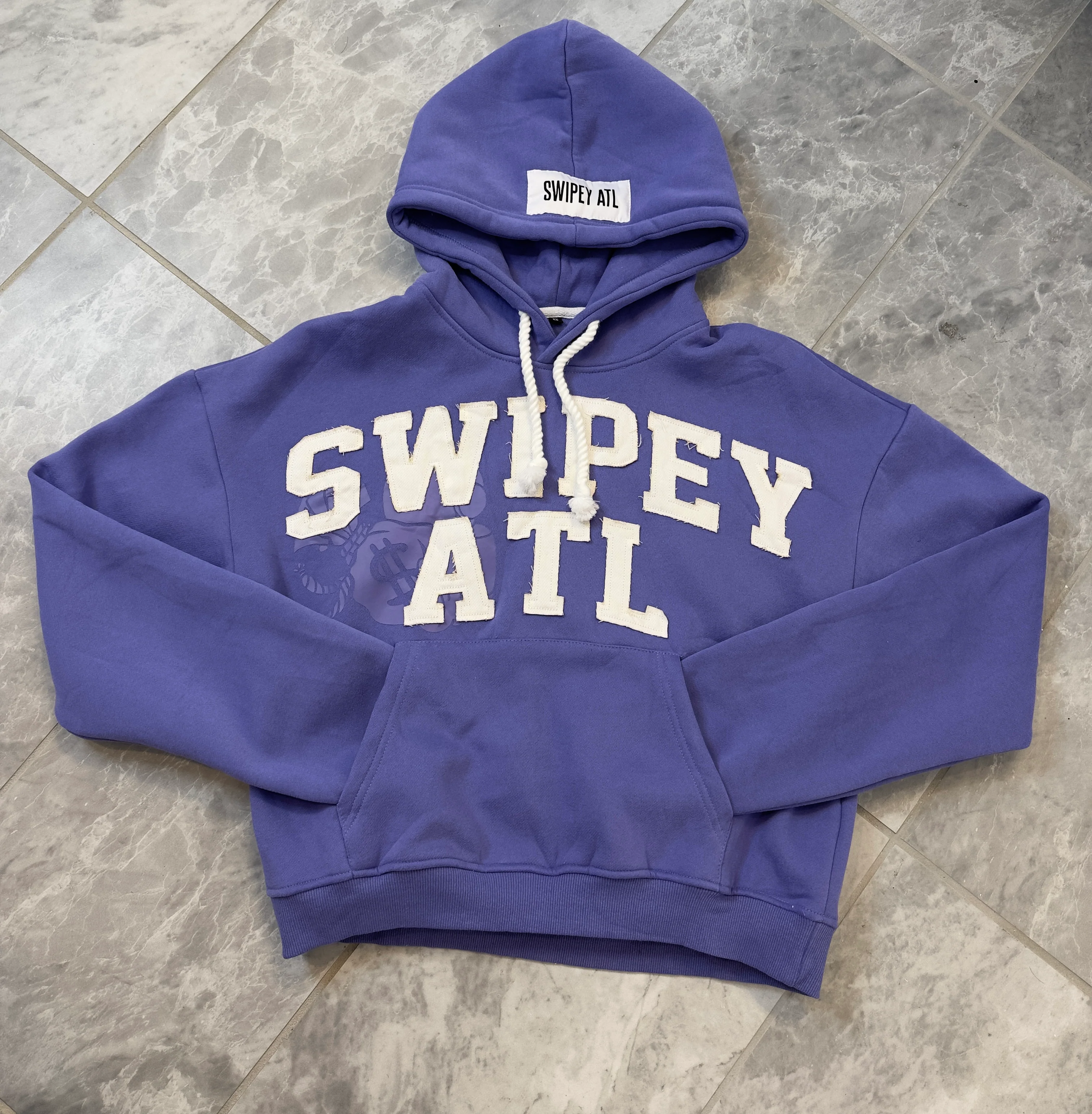 Purple Distressed Hoodie - Image 6